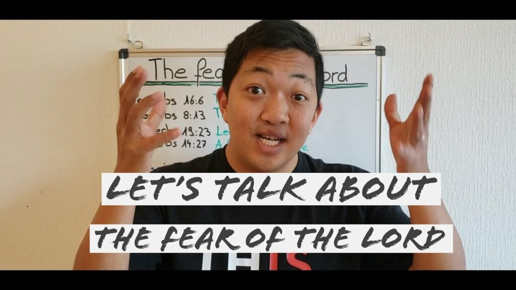 Let’s talk about the fear of the Lord