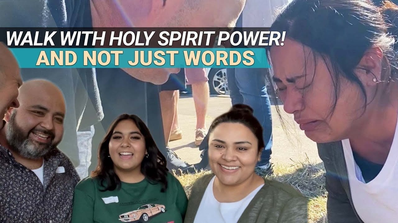 WE SHOULD WALK IN THE POWER OF THE HOLY SPIRIT AND NOT WORDS ONLY ...