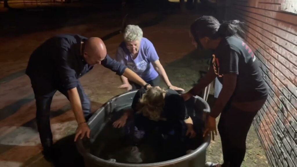 PROPHETIC WORDS BROUGHT FREEDOM IN THE BAPTISM – WHAT A BEAUTIFUL NIGHT!