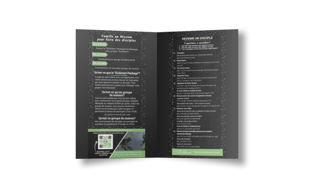 Simple Discipleship Cards | French