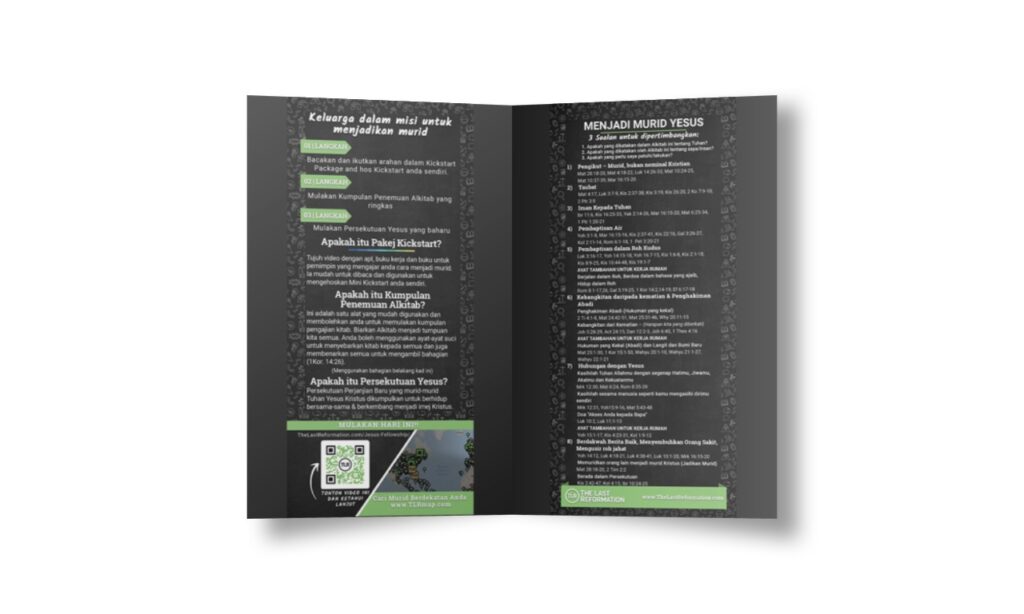 Simple Discipleship Cards | Malay