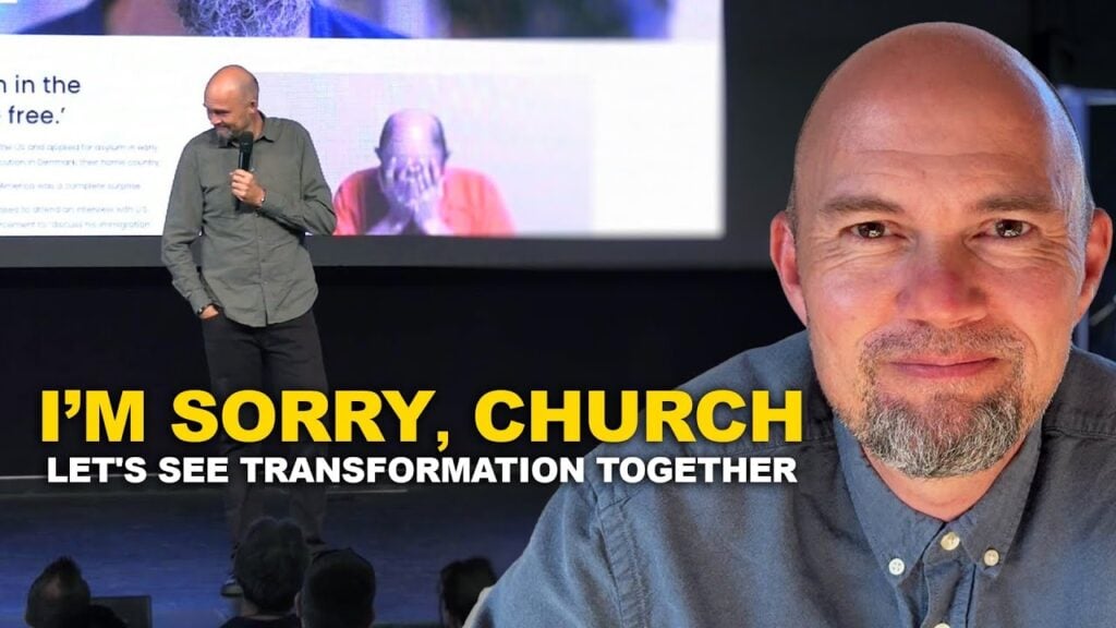 I Am Sorry, Church: A Personal Apology and a Call to Unite for Transformation — Torben Sondergaard