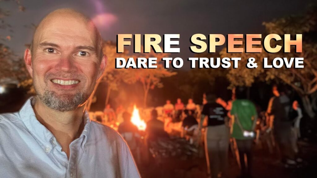 Important Fire Speech: Dare to open up and become a family, even if we have all been hurt many times