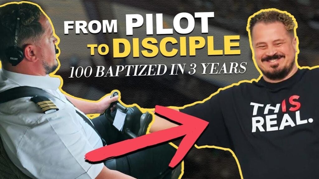 From Pilot to Disciple: 100 Baptized in 3 Years – This is What God is Doing all Over 🙏❤️