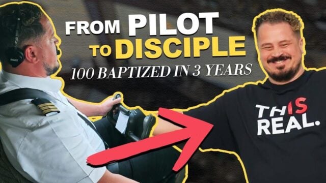 From Pilot to Disciple: 100 Baptized in 3 Years - This is What God is Doing all Over 🙏❤️