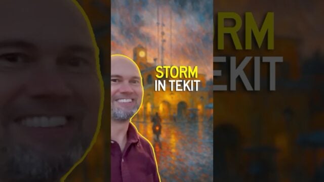 They never seen rain like this!