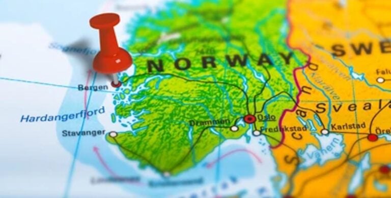 bergen map