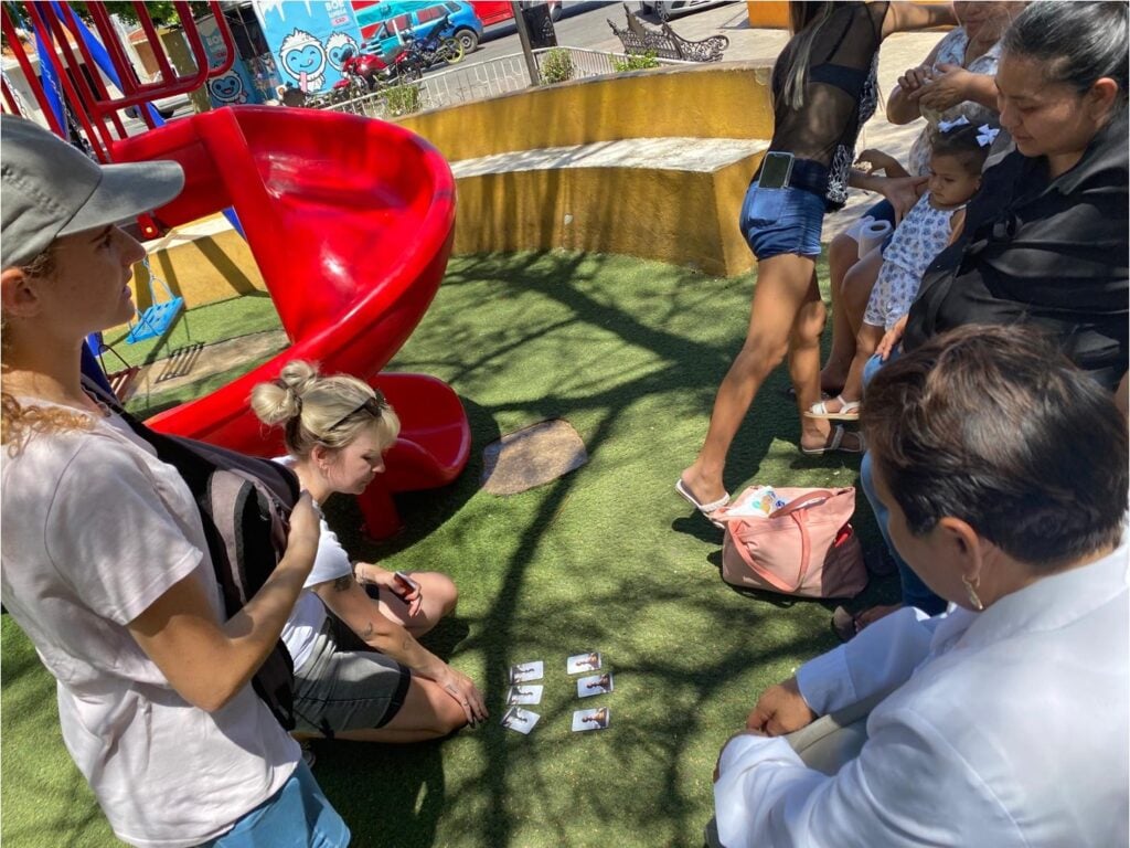 sharing cards